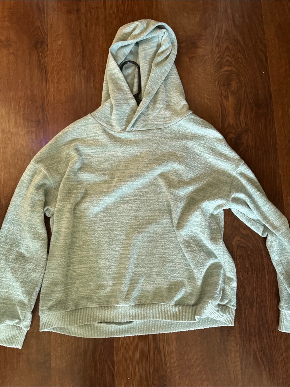 Women's Light Mint Hoodie Sweater
